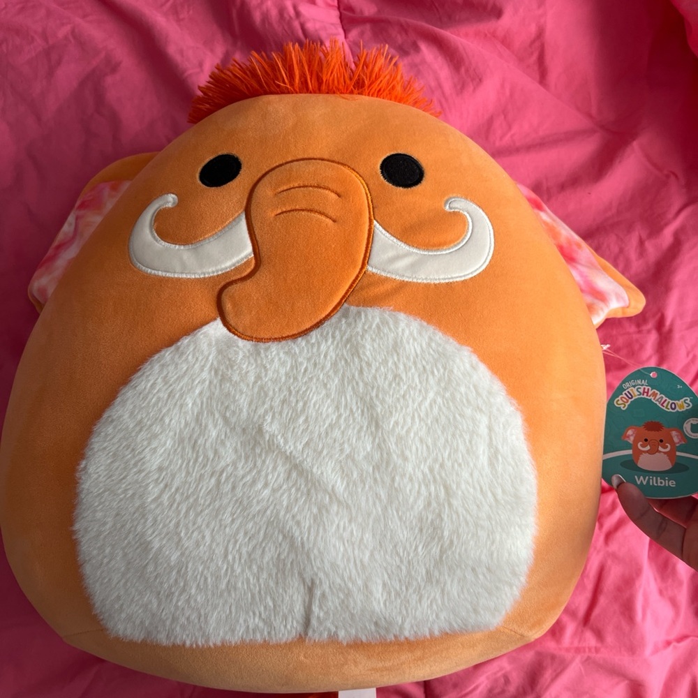 Big Wilbie Wooly Mammoth Squishmallow